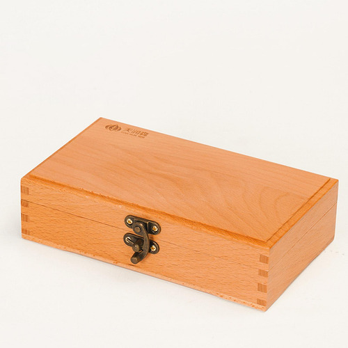 Caja De Madera Con Cierre De Seguridad Estuche 20x12.5x5.5cm