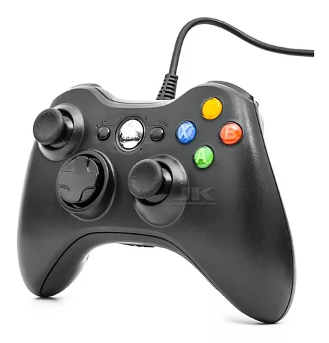 Controle De Xbox 360 Com Fio - Pronta Entrega