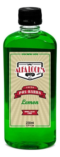 Loção Pós Barba Alfa Look's Retro Menthol Com 240ml