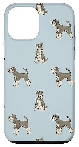 Funda Para iPhone 12 Mini Schnauzer Dog Mom Dog Lover-02