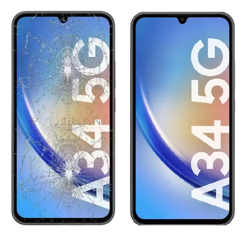 Cambio Modulo Para Samsung A34 5g Oled Instalacion Gratis 