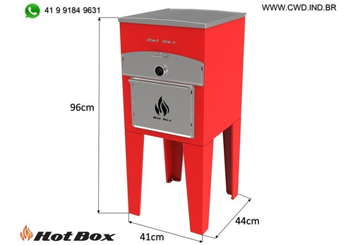 Forno De Pizza A Lenha E Churrasqueira 2 Em 1 Hotbox