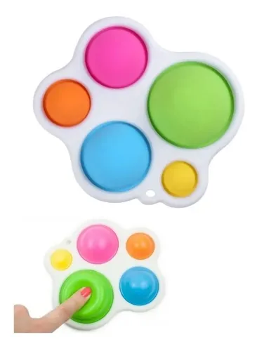 Popit Pop It Popits Multicolor Simple Dimpl Importado Grande