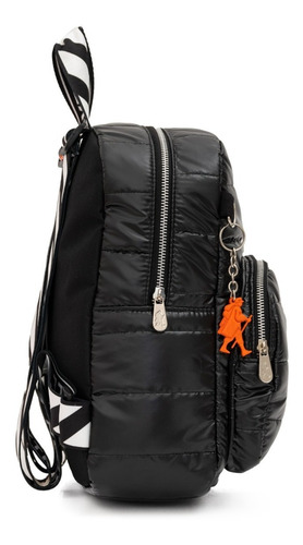 Imagen 4 de 8 de Mochila Alison Pop Negro