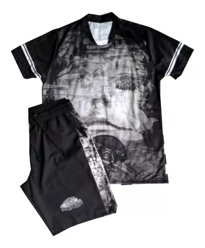 Camiseta + Bermuda Chave de Quebrada a Favela venceu kit mandrake. -  Escorrega o Preço