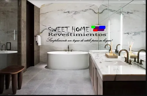 Revestimiento Pvc Imitación Marmol Pared Anti Humedad Simil Marmol 4 A Eleccion