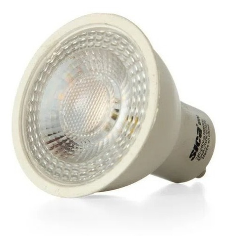 Dicroica Led Sica 6w Luz Calida/fria Gu10 220v 110° 7w