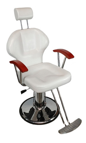 Imagen 1 de 9 de Silla Sillon Barberia Hidraulico Salon Reclinable Barbero