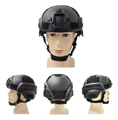 Casco Táctico Mich 2000 Militar Protección Airsoft Gotcha