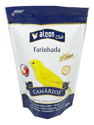 Alcon Club Farinhada Canário 250g Super Premium Kit Com 10