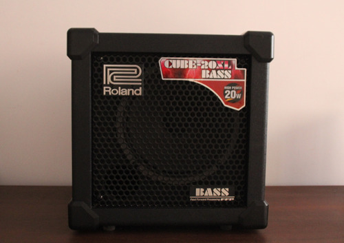 Amplificador De Bajo Rolando Cube 20-xl
