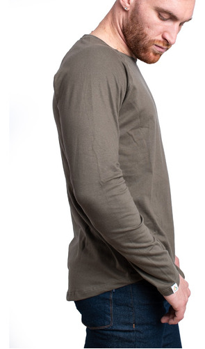 Imagen 3 de 9 de Remera Hombre Pack 2 Manga Larga Ultima Modelo Importad A15