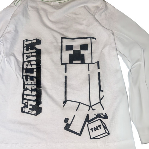 Remera Minecraft Personajes Bloques Videojuegos Gamer