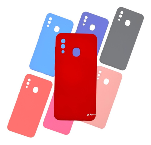 Funda Para Samsung A20 Y A30 De Silicona Con Felpa Flexible