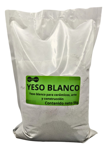 1 Bolsa De 5kg De Yeso