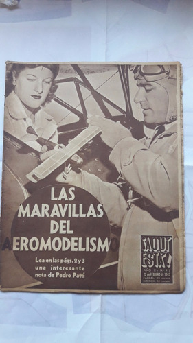 Revista Aquí Esta 915 La Madre Cabrini  22 Febrero 1945