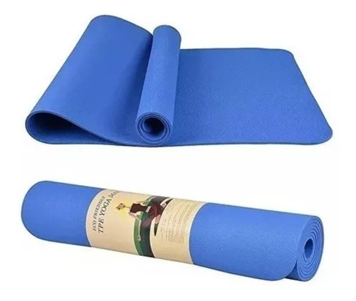 Esterilla Mat Yoga Ejercicio Alfombra 6mm