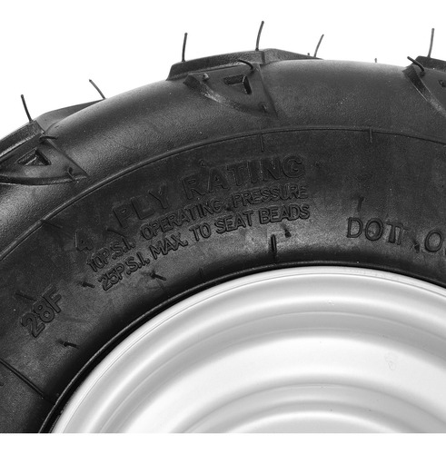 Neumático Con Buje 16 X 8 7, Integrado, Resistente A La Inst