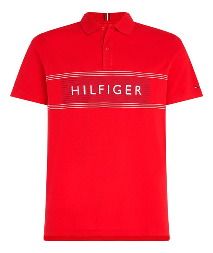 Polo Premium Tommy Hilfiger Hombre Regular Fit Con Logo