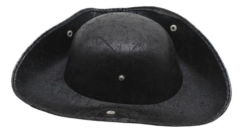 Para Sombrero Pirata De Halloween Con Decoración De Cuero