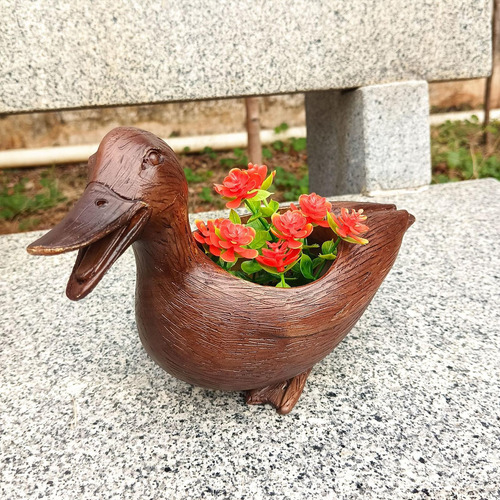Maceta Con Estatua De, Maceta Para Balcón, Soporte Para