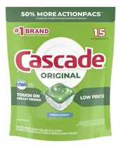Comprar Cascade Original Actionpac Detergente Para Lavavajillas X 15