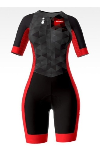 Imagem 1 de 8 de Macaquinho Ciclismo Fem New Elite Forro Gel Ert Concept