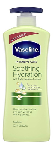 Vaseline Soothing Hydration Crema Corporal Hidratante 600ml