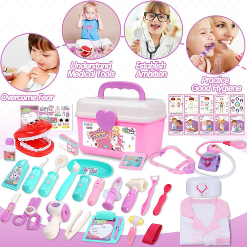 Gifts2u Kit De Médico Para Niños De 3 A 5 Años...