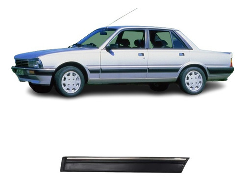 Peugeot 505 Bagueta De Puerta Trasera Izquierda Adhesiva