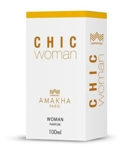 Kit Chic Woman Amakha Paris -1 Perfume 100ml +1 Perfume 15ml