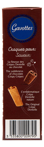 Galletas Gavottes Oblea Cacao 90g