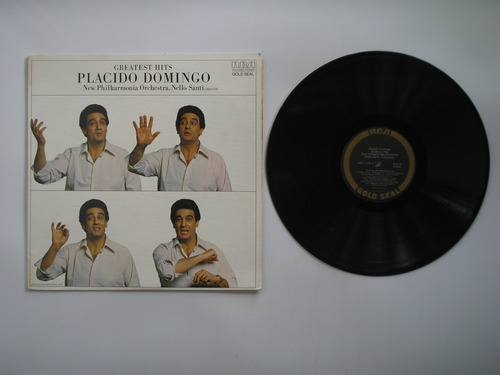 Lp Vinilo Placido Domingo Gretest Hits  Printed Usa 1982