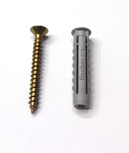 Tornillo Y Tarugo Fischer Sx8 X 100 Unidades