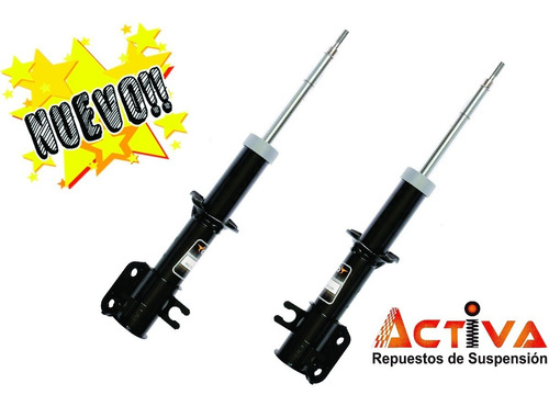 Kit 2 Amortiguadores Corven Chery Qq 2013 Delanteros