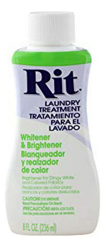 Tinte Para Tela - Rit Tratamiento De Lavandería Líquido 8 Oz