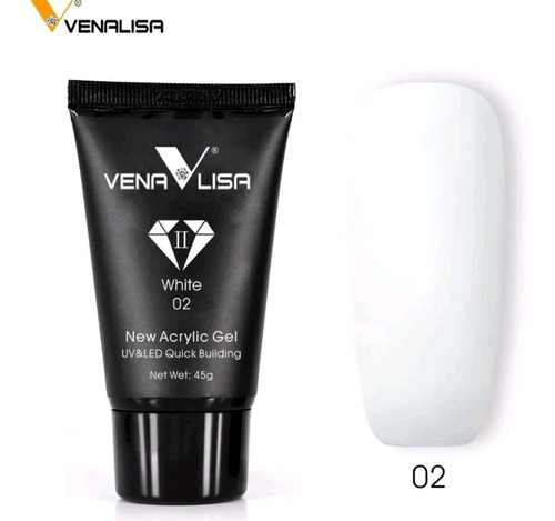 Polygel Duro Venalisa Blanco + 10 Moldes Oferta