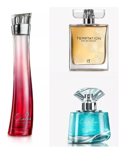 Osadía + Temptation + Cielo Perfumes Ya - mL a $589