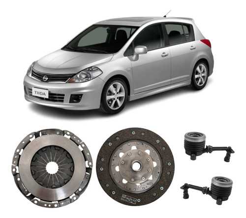 Kit Embreagem Nissan Tiida 1.8 16v Ano 2009