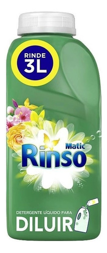 Detergente líquido para diluir Rinso 3 unidades de 500ml