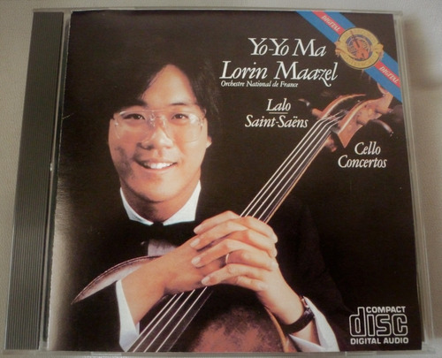 Lalo Saint Saens Cello Concertos Yo Yo Ma Maazel  Cd (r)