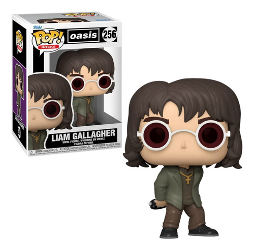 Funko Pop! Rocks: Oasis - Liam Gallagher #256 Caja Dañada