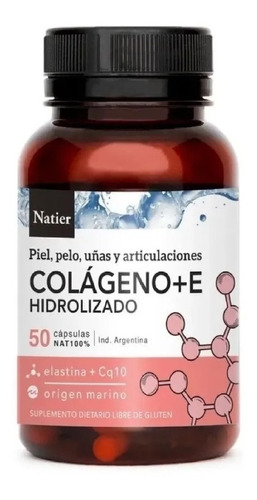 Colágeno Coq10 + Vitamina E | Origen Marino | X50 Cáps