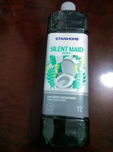 Silent Maid Herbal (Limpiador concentrado para sanitarios) Para descargas  de limpieza Rinde 140 Descargas Ev…