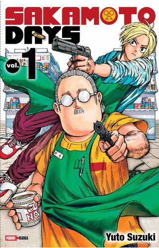 Manga Sakamoto Days Tomo 1 Incluye Mandil