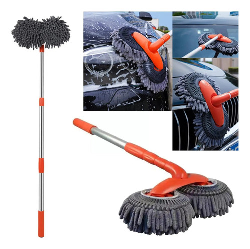 A Cepillo De Lavado De Coches Con Mango Largo, Kits De