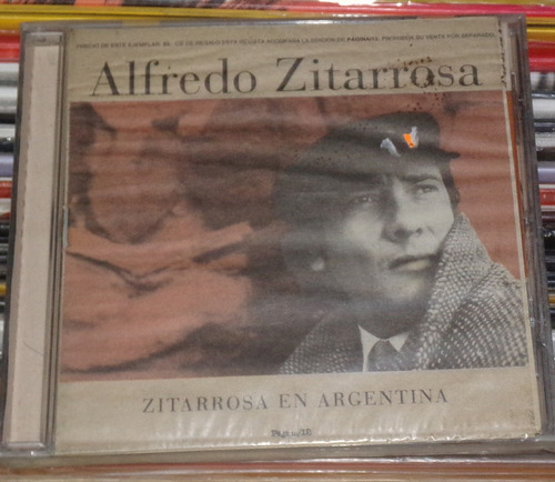 Alfredo Zitarrosa - Zitarrosa En Argentina Cd Nuevo / Kktu 