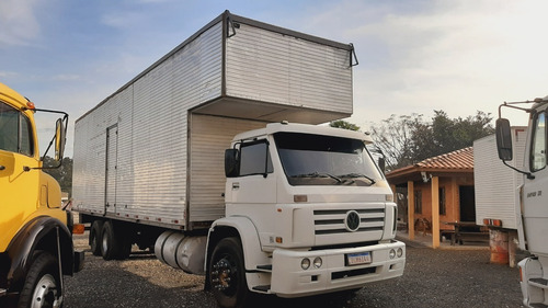 Imagem 2 de 6 de Caminhão Vw 18310 Baú 10x320 C/porta Lateral