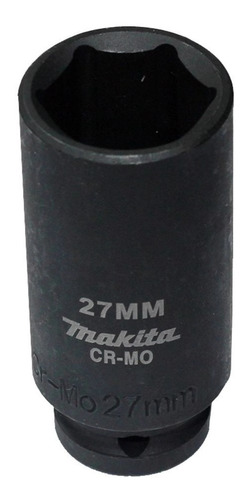 Soquete De Impacto Makita 27mm Encaixe 1/2 B-52277 Cr-mo