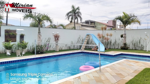 Imagem 2 de 30 de Casa A Venda Em Peruibe Com 820 M2 De Terreno Piscina Em Bairro Nobre 4 Suites - Ca01373 - 68092440